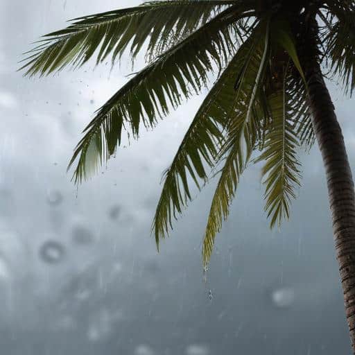 Fiji Weather Update: Cloudy Periods with Showers, Possible Flash Flooding and Cool Nights Under Southeast Winds