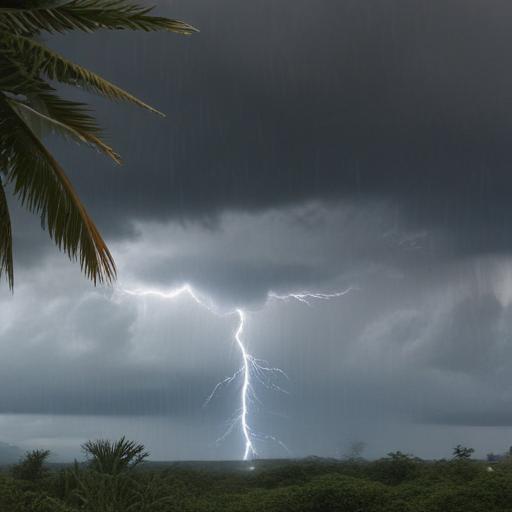 Fiji Weather Update: Partly Cloudy Tonight with Rain and Thunderstorms Expected on Sunday