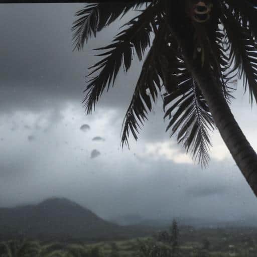 Fiji Weather Update: Showers and Possible Thunderstorms Expected Across the Region