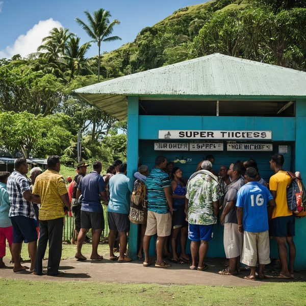 Illustrative image related to Fijian Drua expand seating and cut ticket prices for May 2 Highlanders clash at Four R Stadium.