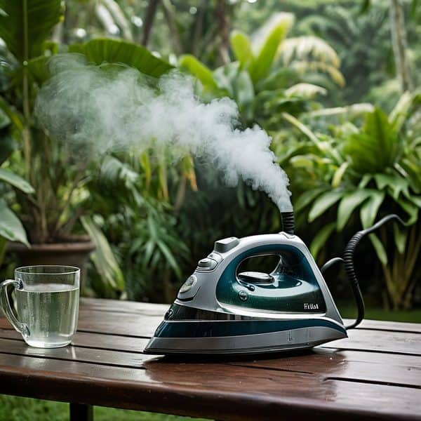 Fiji’s humid climate: a simple vinegar flush keeps irons working and clothes stain-free