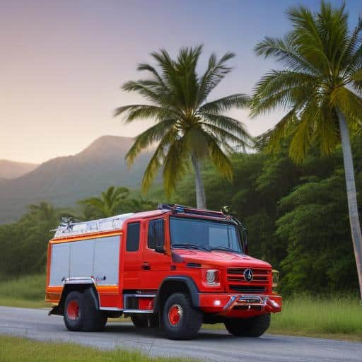 Fiji's Fire Safety Revolution: A New Era with the Mercedes-Zetros Truck