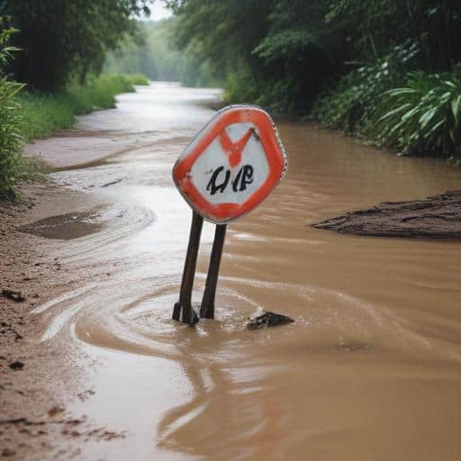 Flooding Forces Road Closures: Travelers Urged to Exercise Caution