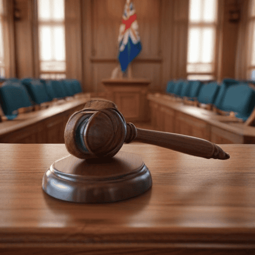 Illustration of Former Minister for Fisheries and Forestry, Kalaveti Ravu back in court