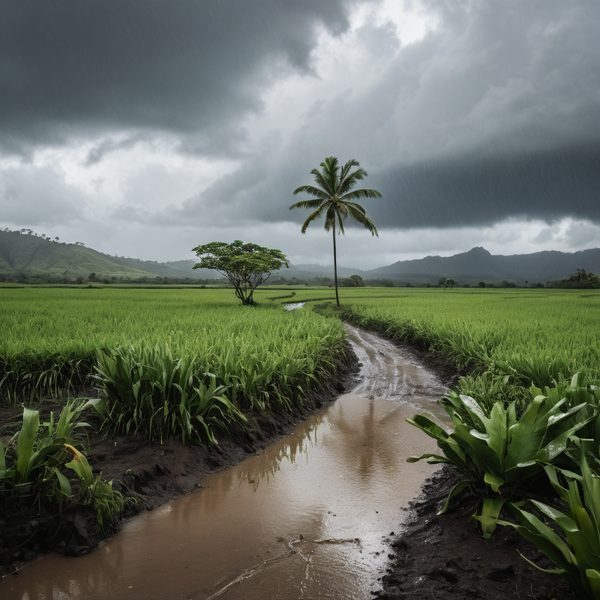 Illustrative image related to Heavy Rain Alert Remains in Force Across Fiji as Trough Brings Widespread Showers and Flood Risk – 20 April 2026.