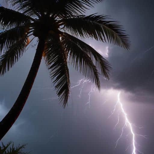 Heavy Rain Alert: Occasional Thunderstorms Forecasted for Fiji, Yasawa, and Mamanuca Groups