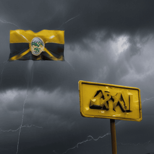 Illustration of Heavy rain and thunderstorms to affect Fiji Group