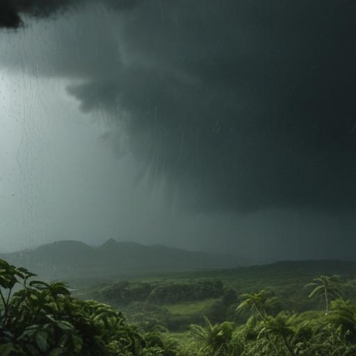 Heavy Rain Warning for Fiji: Persistent Rain and Thunderstorms Expected Across the Region