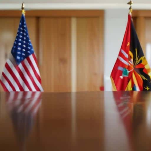Historic Bilateral Meeting: PNG Prime Minister Meets U.S. Vice President