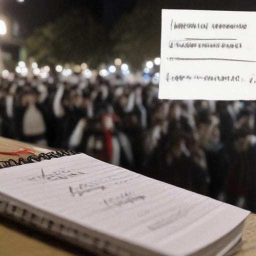 "Journalists Under Fire: The Hidden Risks of Immigration Protests in L.A."