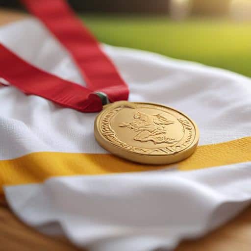 "Legendary Olympian Inspires Young Athletes at Coca-Cola Games"