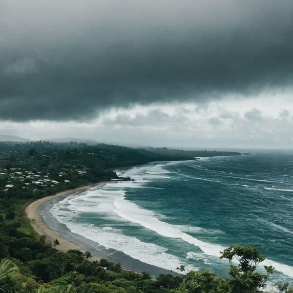 May 1, 2026: Fiji Braces for Cloudy Skies with Showers, Isolated Afternoon Thunderstorms in Viti Levu and Vanua Levu Interiors; Southeast Winds and Rough Seas
