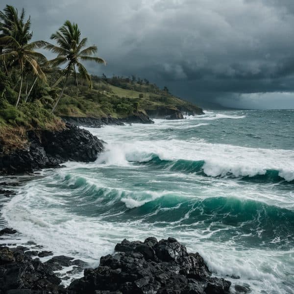 May 3, 2026: Fiji Faces Strong Wind Warning as Trough Brings East-Southeast Winds 35–55 km/h, Rough Seas and Local Flood Risk