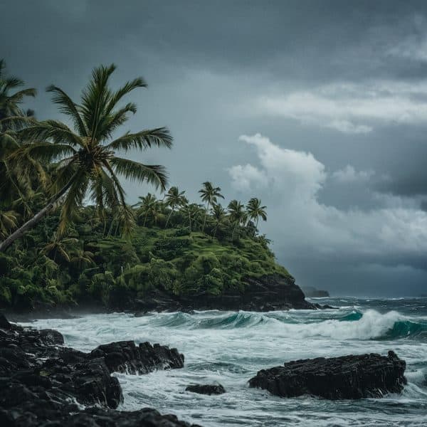 May 3, 2026: Fiji Weather Alert — Strong Winds to 55 km/h and Heavy Rain Across Lau, Yasawa, Kadavu and Viti Levu, Flash Flood Risk