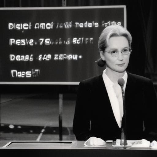 Meryl Streep's Cue Card Confession Takes Center Stage on SNL!