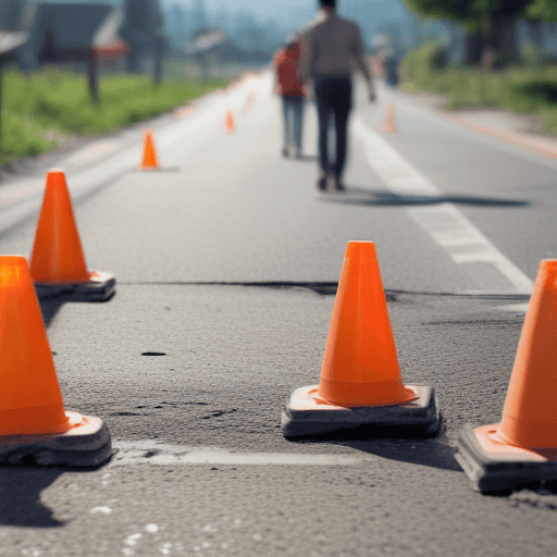 Minister Unhappy with Poor Road Upgrade