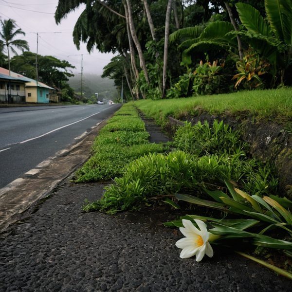 Illustrative image related to Mourners line Suva streets at dawn for late President Ratu Epeli Nailatikau's funeral.