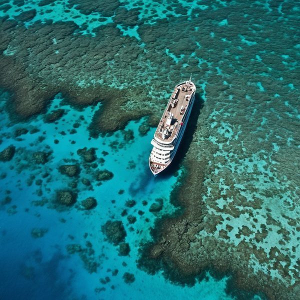 Illustrative image related to MSAF Leads Environmental Salvage Plan for Grounded MV Fiji Princess Off Monuriki as Blue Lagoon Cruises Retires Vessel.