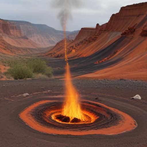 Mysterious Fire Whirls Erupt Near Spain’s Las Médulas