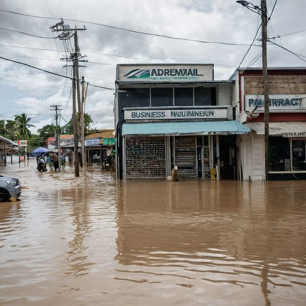 Illustrative image related to Nadi businesses demand action on flood alleviation funding, push for joint Australia-Fiji taskforce.
