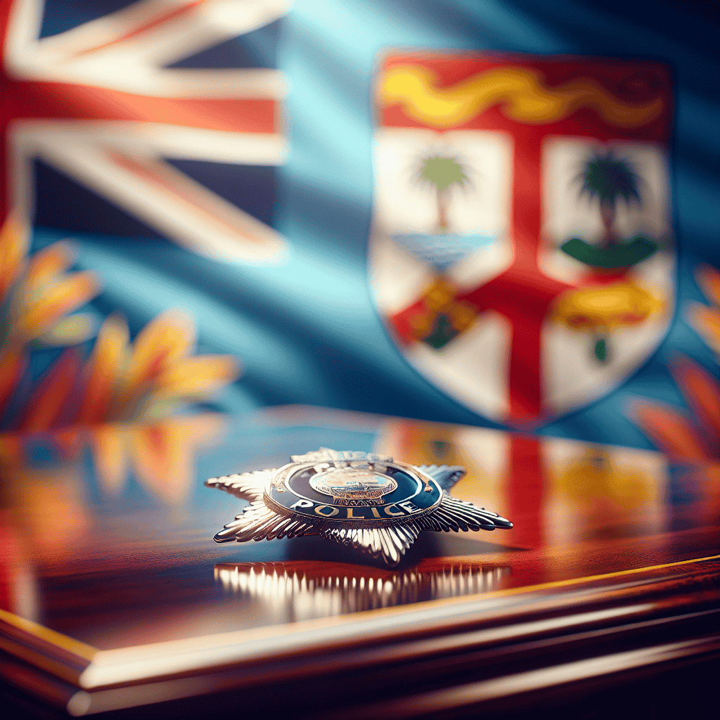 Illustration of Naivalurua Challenges Senior Police Officers