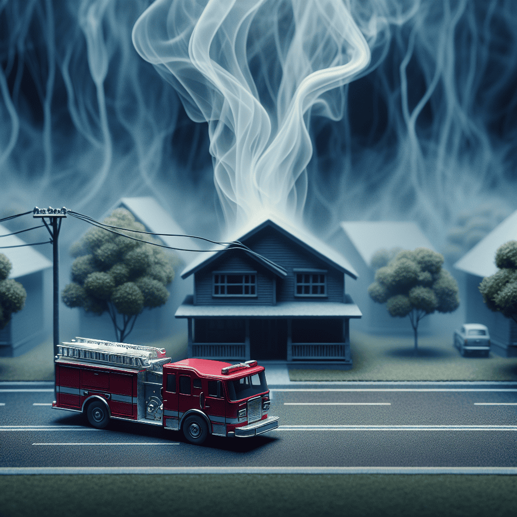 Neighbor's Fire Devastates Family: A Community in Shock