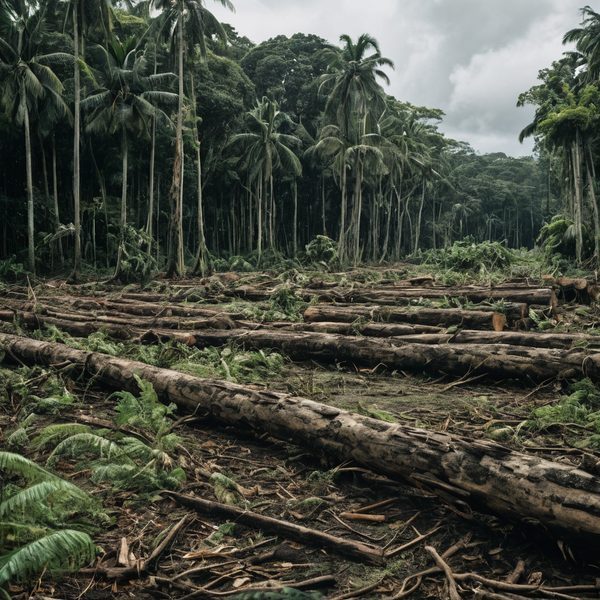 Illustrative image related to Palau Accuses U.S. Military of Bypassing Environmental Protections as Angaur Clearing Sparks Lawsuit.