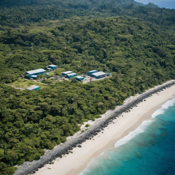 Illustrative image related to Palau Confronts Environmental Scrutiny as US Military Buildup Expands, Angaur Controversy Looms.