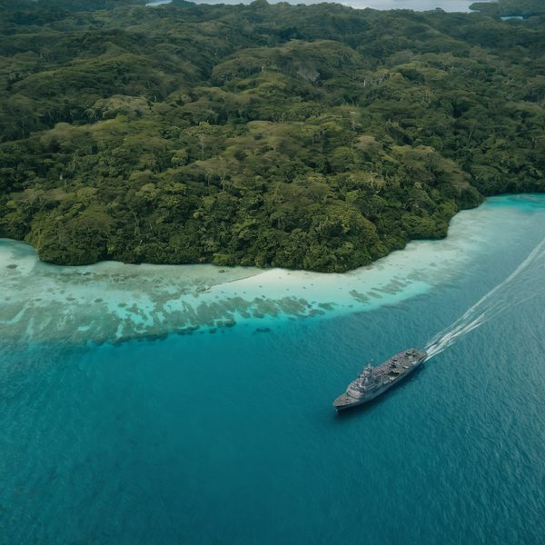 Illustrative image related to Palau Faces Environmental Backlash as U.S. Military Buildup Expands During New Zealand State Visit.