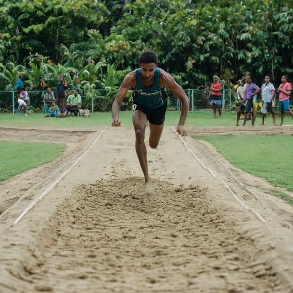 Peniani Waqatabu clinches Special Junior Boys Long Jump gold at Fiji Coca-Cola Games