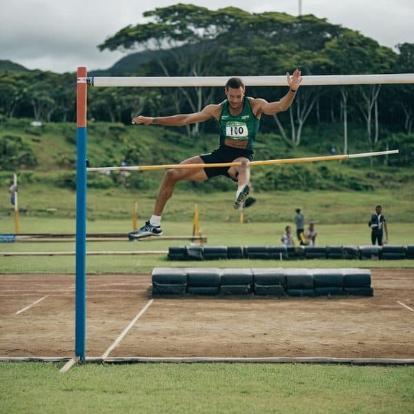Pita Burese Breaks 23-Year Coca-Cola Games High Jump Record with 2.10m
