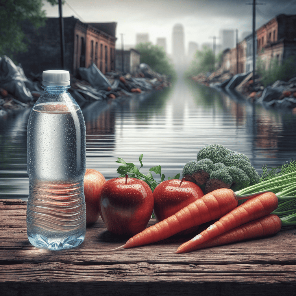 Illustration of Post-flooding challenges for consumers