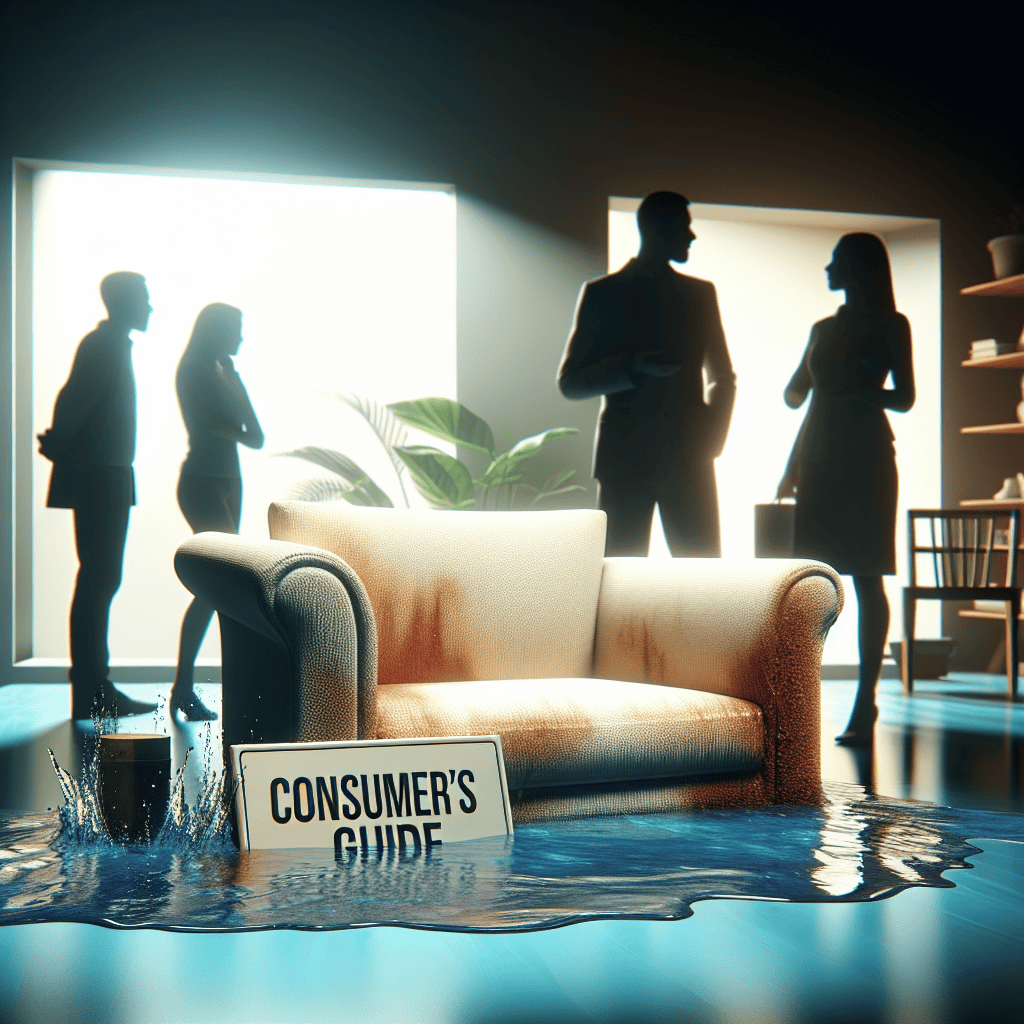 Illustration of Post-flooding challenges for consumers
