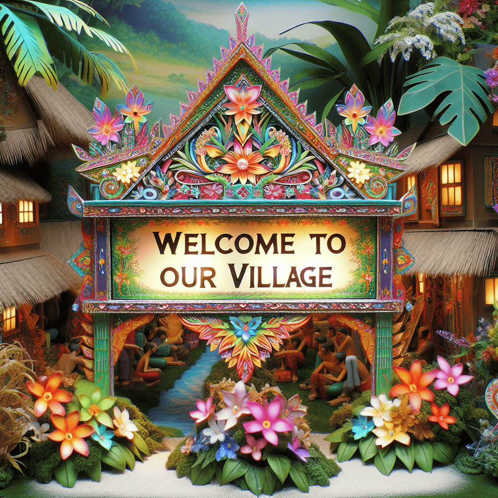 Illustration of Ra village accords Ratu Niudamu special welcome