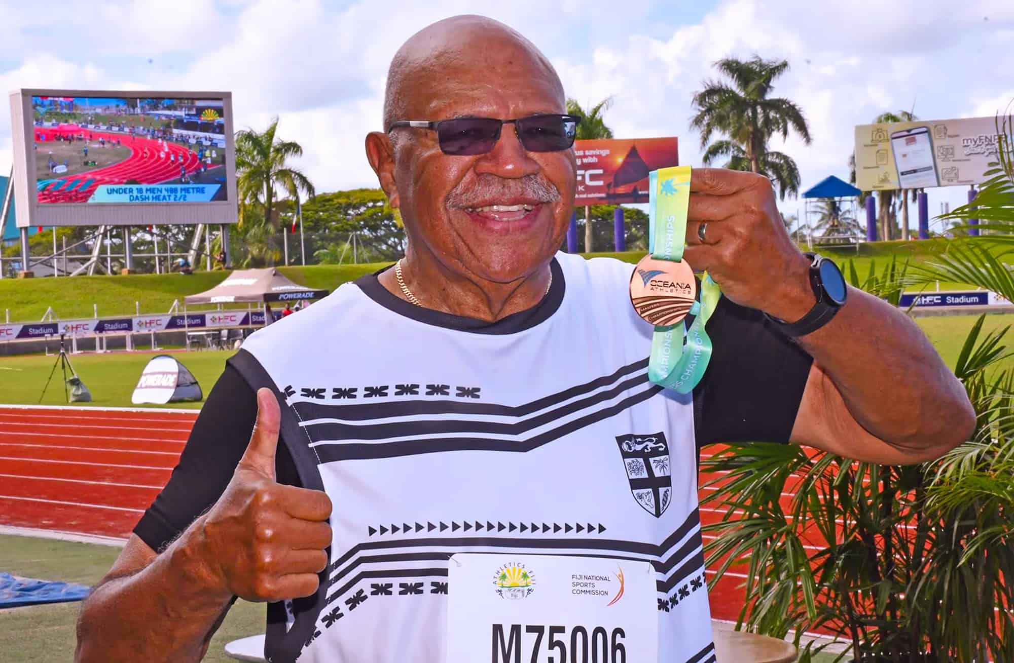 Rabuka Wins Bronze in Shot Put at Oceania Championships