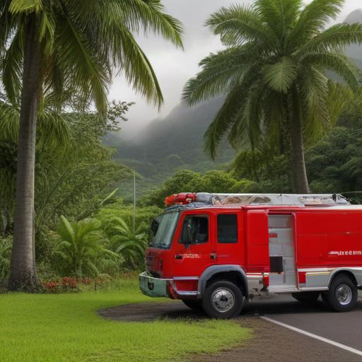 Revolutionizing Fire Safety: Fiji Unveils $1.5 Million Rescue Truck