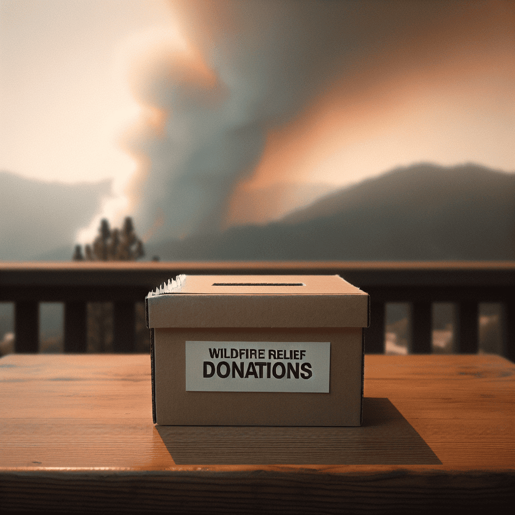 Illustration of Scam artists are taking advantage of the Los Angeles-area wildfires, officials warn