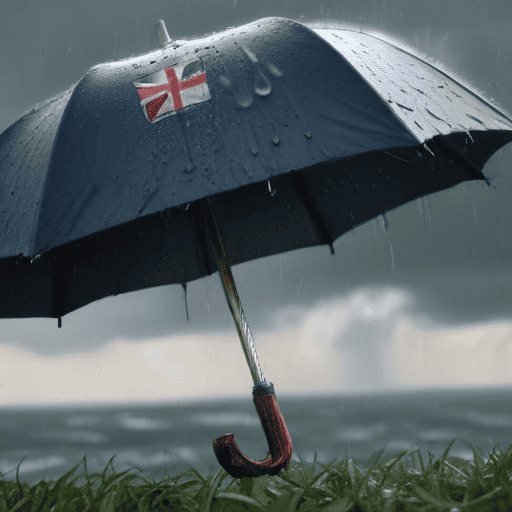 Illustration of Severe thunderstorm and heavy rainfall warning issued for parts of Fiji