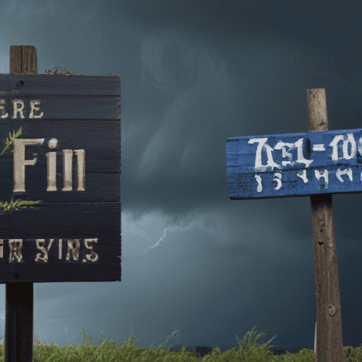 Illustration of Severe thunderstorm and heavy rainfall warning issued for parts of Fiji