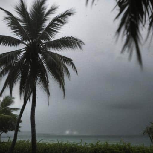 Severe Weather Alert: Strong Winds and Heavy Rain Forecast for Fiji as Tropical Cyclone Seru Approaches