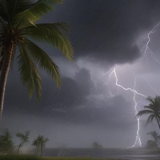 Severe Weather Alert: Strong Winds and Heavy Rain Forecast for Fiji Due to Tropical Cyclone Seru