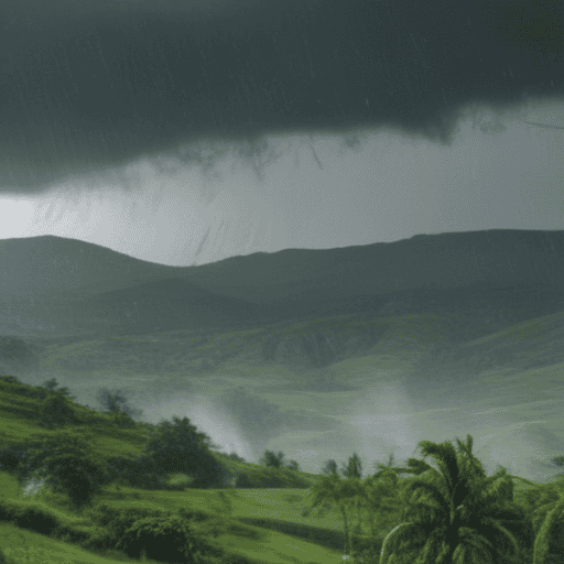 Severe Weather Alert: Strong Winds and Heavy Rain Forecast for Fiji’s Northern Division and Surrounding Areas