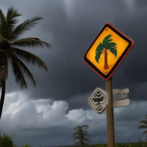 Severe Weather Alert: Strong Winds and Heavy Rain Warning for Fiji Group as Tropical Cyclone Seru Approaches