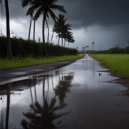 Severe Weather Alert: Thunderstorms and Heavy Rain Expected Across Fiji This Evening