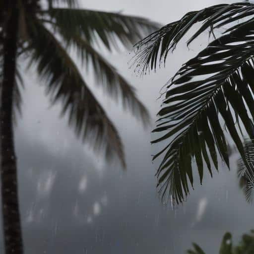 Strong Wind and Heavy Rain Alerts for Fiji's Northern Division and Islands
