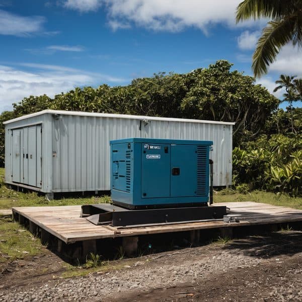 Tuvalu Secures Rental Generator to Stabilize Power After State of Emergency