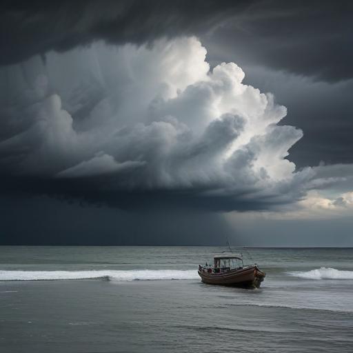 Typhoon Kajiki Looms Over Vietnam's Central Coast