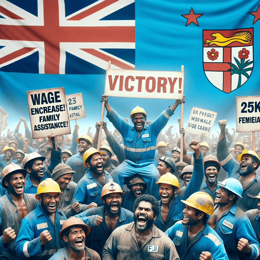 Fiji Government Ends 40-Year Long Strike of Vatukoula Gold Miners with Wage Increase and $25k Family Assistance