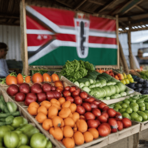 Illustration of Vendors without stalls