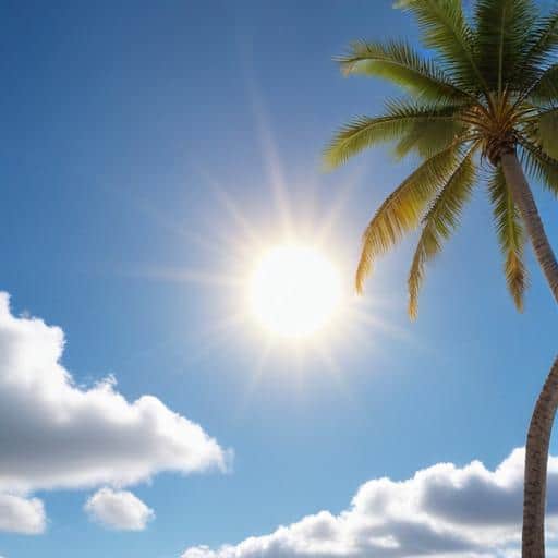 Weather Forecast Update: Expecting Sunny Skies and Mild Temperatures This Week